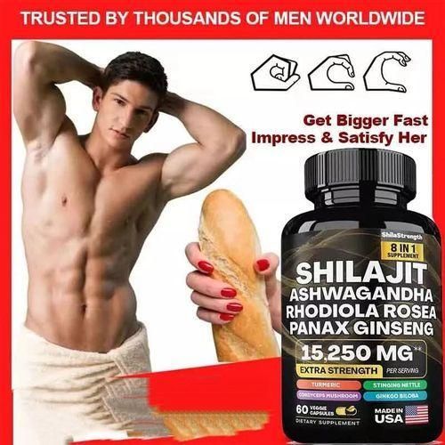 product_image_name-PURE SHILAJIT-Capsules With Ashwagandha Ginseng & More Fulvic Acid for Men/Women - 60caps-2