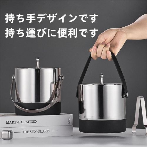 product_image_name-Generic-Ice Bucket with Lid, Stainless Steel Ice-2