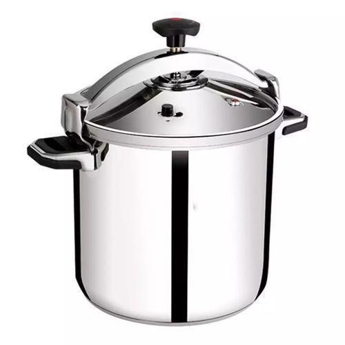 product_image_name-Generic-45 Litre Commercial Aluminum Pressure Cooker Saucepan Cookware Cooking Pot - Silver.-1