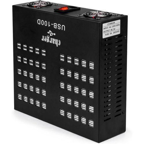 product_image_name-Generic-USB Charger, Adson 100 Port 700Watt(140A) USB Charging Station for Multiple Devices, Multiport Desktop USB Fast Charger for Industry Hotel School Shopping malls-1