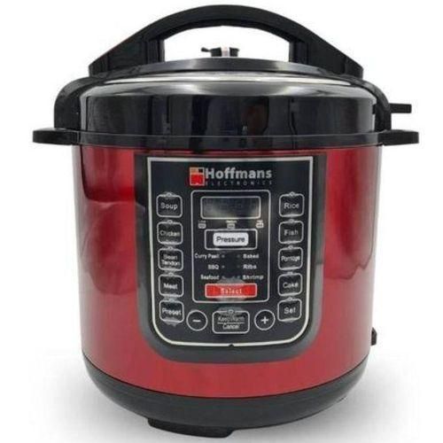 product_image_name-Hoffmans- 6.5L Genuine 14 In 1 Digital Electric Pressure Cooker - Red, Silver-2