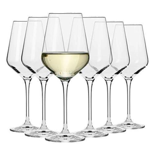 product_image_name-Generic-Diamond Stem Wine Glasses- 6 Pieces,Colorless-1