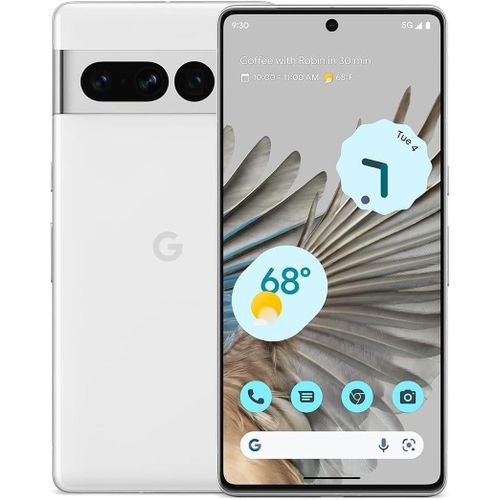 product_image_name-Google-Pixel 7 Pro - 5G Android Phone, 8GB RAM, 24-Hour Battery,  Storage 128GB- Snow (BRAND NEW)-1