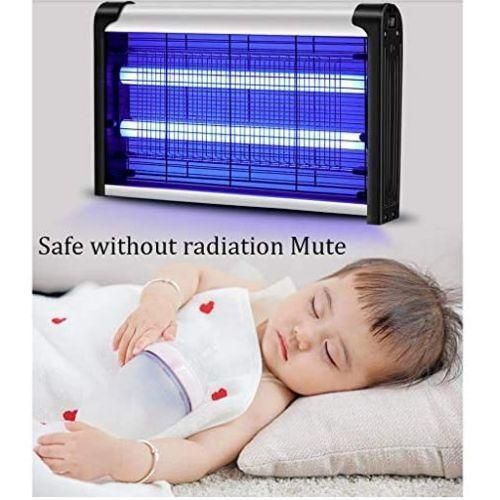 product_image_name-Generic-LED Electric Mosquito Killer Lamp, Anti Insect Killing /Pest Repeller- Black-2