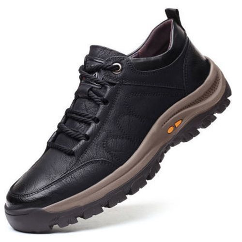 Shop Men's Sneakers Outdoor Hiking Shoes Comfortable - Black | Jumia Uganda