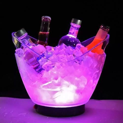 product_image_name-Generic-8L Led Ice Bucket Color Changing Plastic Champagne Wine Ice Bucket Multi-colours.-1