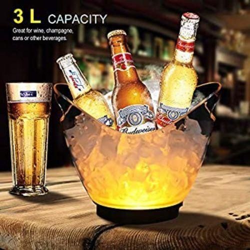 product_image_name-Generic-8L Led Ice Bucket Color Changing Plastic Champagne Wine Ice Bucket Multi-colours.-6