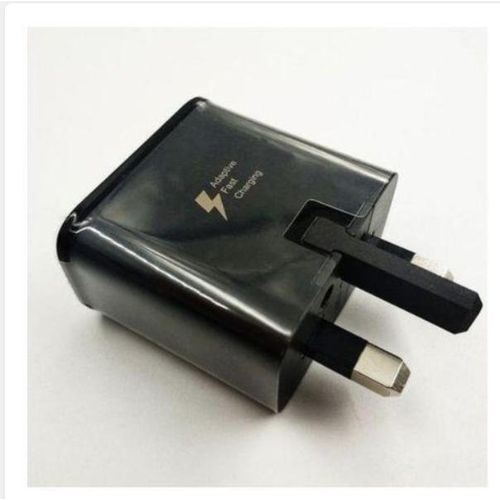 product_image_name-Samsung-Fast Charger UK & Type C Cable - 25W - Black-2
