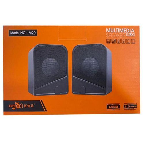 product_image_name-Generic-USB Speakers For Laptops & Desktops - Black-2