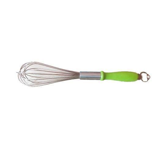 product_image_name-Generic-Thick Wired Stainless Steel Egg Whisk-Silver/Green-1