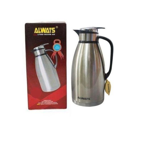 product_image_name-Always-Pressing 2.0 Litres Unbreakable Vacuum Flask - Stainless Steel-1