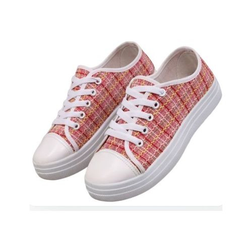 product_image_name-Generic-Women Casual Sports Shoes Cloth Soft Sole Non-slip Low Top Single Shoes Girl sneaker(40)-2