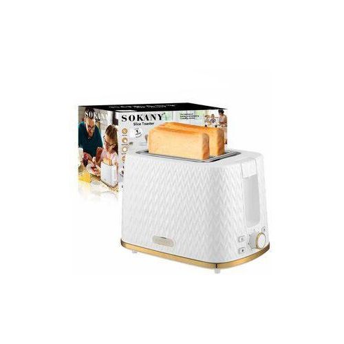 product_image_name-Sokany-Elegant Design 2  Slices Bread Toaster -White-1