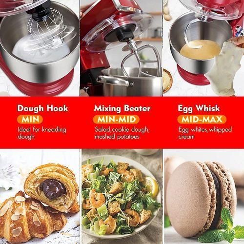 product_image_name-Dsp-8 Litre Electric Food Beater Egg Whisk Dough Hook Stand Mixer- Multi-colour.-3