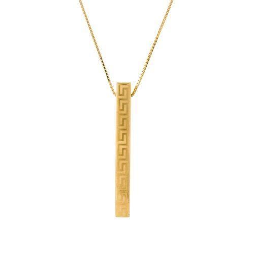 product_image_name-Necklace- Golden Pendant For Men And Women-2