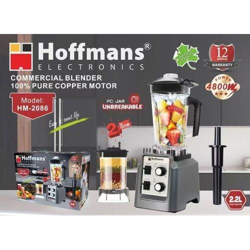 product_image_name-Generic-Hoffmans HM-2086 Commercial Blender with 4800W 100% Pure Copper Motor and 2.2L Unbreakable PC Jar -1