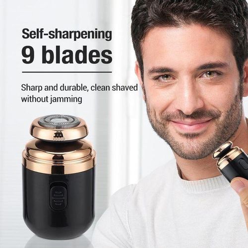 product_image_name-Generic-Electric Mini Shaver For Men Pocket Size Washable Mens Rechargeable Cordless Shaving Face Beard Nose-6