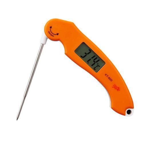 product_image_name-Generic-LCD Digital Kitchen Cooking Meat Thermometer Orange Foldable Home & Garden Kitchen, Dining & Bar Kitchen Tools & Gadgets Cooking Thermometers 1 Piece Digital Kitchen Thermometer-1