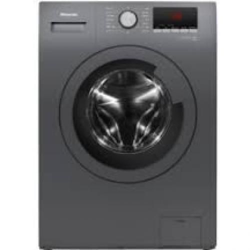 product_image_name-Hisense-8Kg Automatic Front Loading Washing Machine - Silver-1