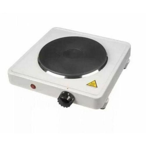 product_image_name-Generic-Bundle Of Single Solid Hot Plate, A Non Sticky Frying Pan 20cm And A 4Way Extension + A Free Frying  Spoon - White Black-1