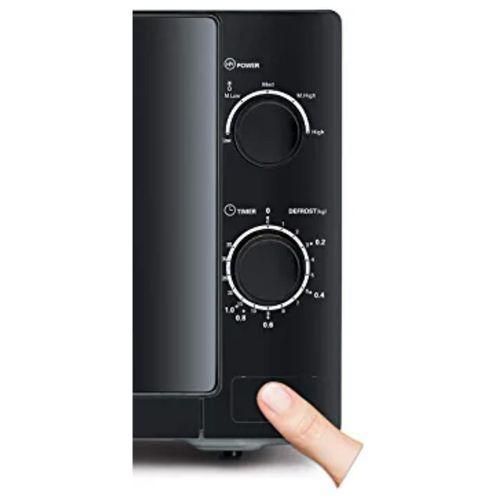 product_image_name-BLACK+DECKER-20 Litres Microwave Oven- Black.-4