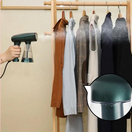 product_image_name-Generic-Portable Handheld Travel Garment Steamer Iron For All Fabrics-Multicolours-2