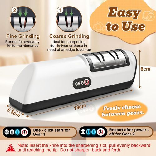 product_image_name-Generic-Cordless Electric Knife Sharpener with 2 Speed Setting,Cordless Rechargeabl Knife Sharpener for Rough and Fine Sharpening,USB Fully Automatic Fast Sharpening Suitable in The Kitchen and Studio -6