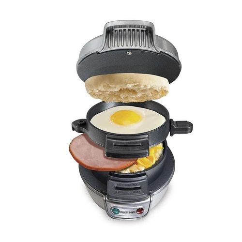 product_image_name-Generic-Electric Burger Maker Machine With Non Stick Plates And Uniform Heat-Multicolours-2