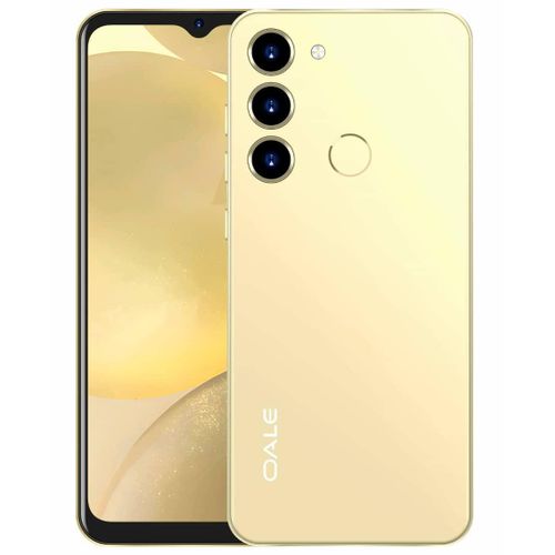 product_image_name-Oale-S24+ - 6.52" 32GB ROM 3GB RAM 8MP 4050mAh 3G - Amber Yellow (Gold)-1