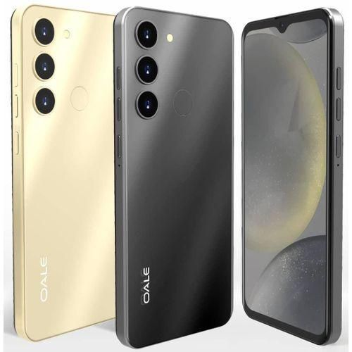 product_image_name-Oale-S24+ - 6.52" 32GB ROM 3GB RAM 8MP 4050mAh 3G - Amber Yellow (Gold)-6