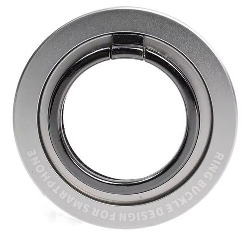 product_image_name-Generic-Magnetic Mobile Phone Ring Holder for IPhone - Silver-7