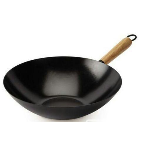 product_image_name-Generic-Non-stick Wok Stir Frying Pan Saucepan - Black-1