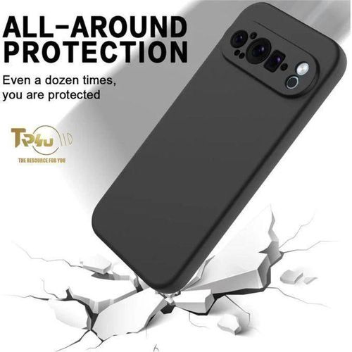 product_image_name-Generic-Google Pixel 9 Pro XL Case - Android Phone Case - Durable Protection - Stain-Resistant Silicone - Slim Design - Obsidian-1