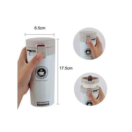 product_image_name-Generic-Stainless Steel Travel Mug - White-1