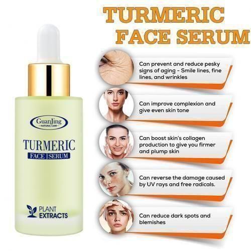 product_image_name-Generic-Tired of stubborn spots and dull skin? Our GuanJing Turmeric Face Serum is nature’s secret to a flawless complexion. Infused with potent plant extracts, it’s designed to-2
