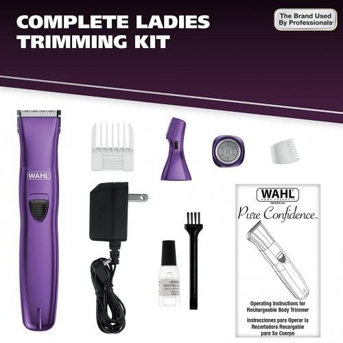 product_image_name-Wahl-Pure Confidence Women’s Grooming Rechargeable Trimmer Kit-Purple-8