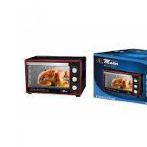 product_image_name-Electro Master-22L Electric Oven With Rotisserie, Bell Ring Grill - Black-1