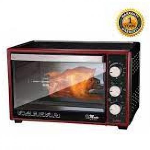product_image_name-Electro Master-22L Electric Oven With Rotisserie, Bell Ring Grill - Black-2