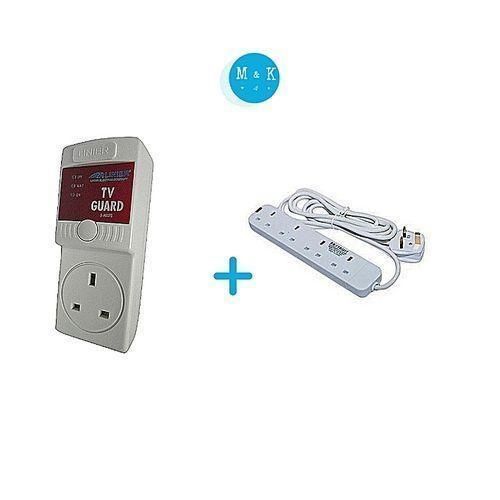 product_image_name-Generic-TV Guard + FREE Heavy 4Way /Socket Extension Cable - white-1