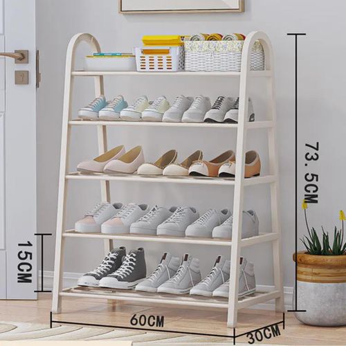 product_image_name-Generic-5 Tier Shoe Rack - Black Or White -2