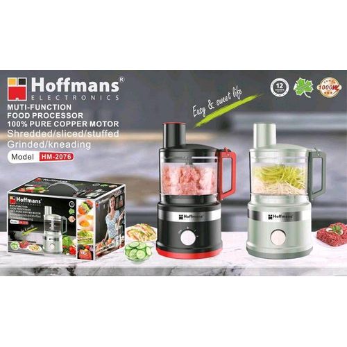 product_image_name-Hoffmans-2.5L Multi-Functional Food Processor  Black/Green-1