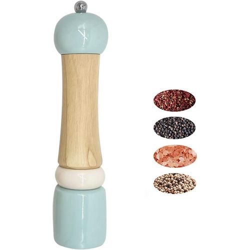 product_image_name-Generic-1 Piece Of Manual Salt and Pepper Grinder Set Salt & Pepper Mill Sets Wooden Salt Pepper Grinder Set Salt & Pepper Shakers Gift Set- Customized Coarseness - Ceramic Core-1