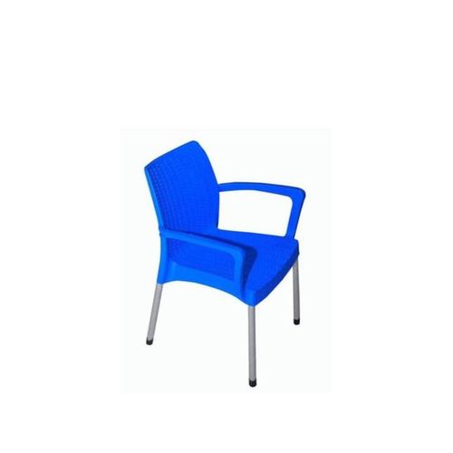 product_image_name-Generic-Portable Plastic Arm Chair- Blue-1