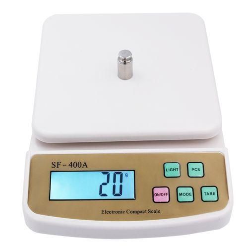 product_image_name-Generic-Multipurpose Digital Kitchen Weighing Scale With Max Capacity Of 10Kg- White.-1