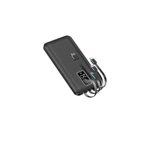 product_image_name-ZHY-4 In1 Fast Charging Power Bank 20,000mAh Battery - Black-2