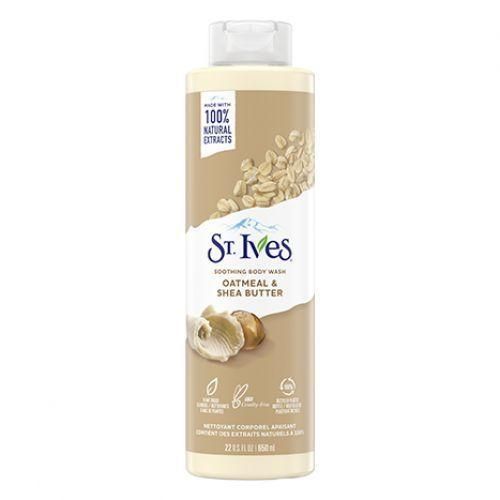 product_image_name-St Ives-ORIGINAL  Oatmeal & Shea Butter Soothing Body Wash 650ml-1