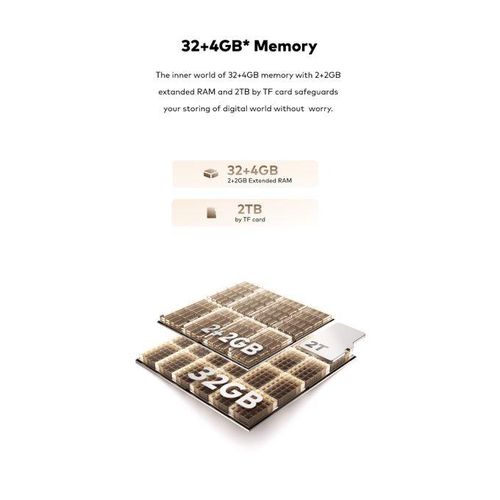 product_image_name-Itel- A06 32GB ROM - 2GB+2GB RAM - 666Inch Display 4000mAh Battery-2