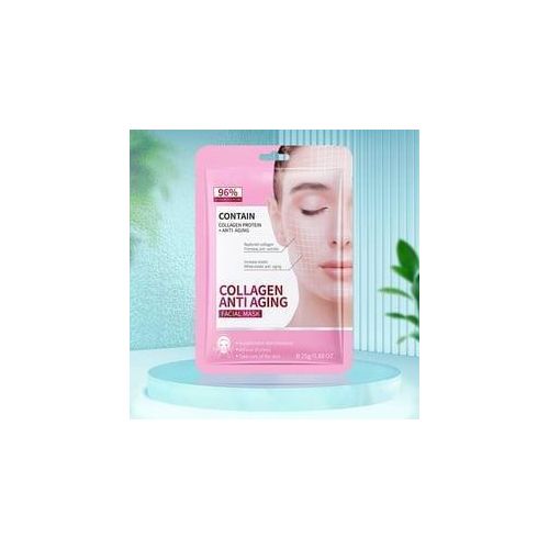 product_image_name-BIOAQUA-96% Dense Moisturizing Face Collagen Protein Anti-Aging Anti-Wrinkle Facial Mask Skin Care-2