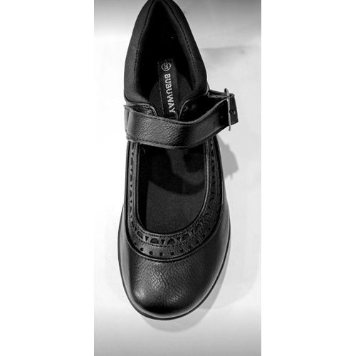product_image_name-Genetic-School shoes leather for girls-black -1