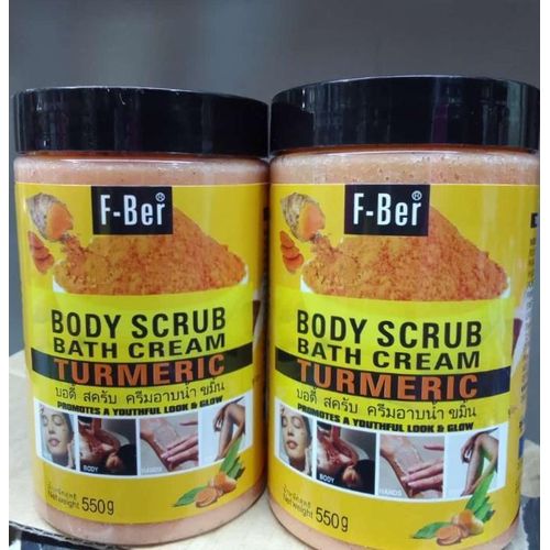 product_image_name-Generic-F-Ber Body Scrub Bath Cream For Youthful Look & Glow-550g -1